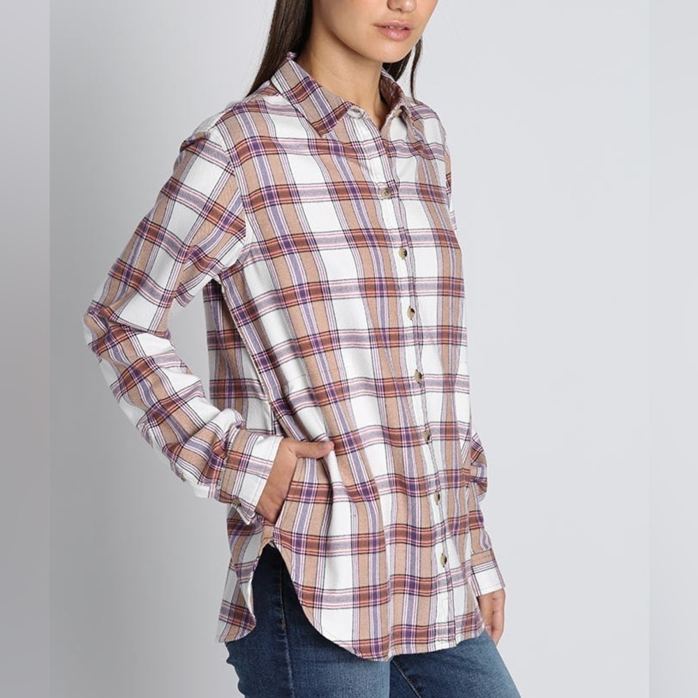JACHS Girlfriend New York flannel shirt